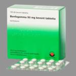 Benfogamma  50 mg bevont tabletta 100x