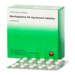 Benfogamma  50 mg bevont tabletta 100x