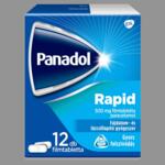 Panadol Rapid 500 mg filmtabletta 12x (gyerekbiztos)