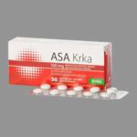 ASA Krka 100 mg gyomornedv.ell.. tabletta 30x