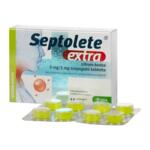 Septolete Extra 3mg/1mg szop.tabl. Citrom-Bodza 16x