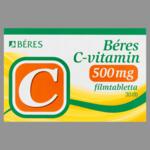 Bres C-vitamin 500mg filmtabletta 30x
