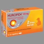 Nurofen 125 mg végbélkúp gyermekeknek 10x