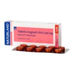 Magnesii citrici NATURLAND 500 mg tabletta 10x