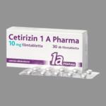 Cetirizin 1a Pharma 10 mg filmtabletta 30x