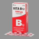 Vita B12 1000 mcg szopogat tabletta VITABALANS 30x